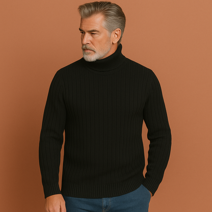 Men's Merino Wool Turtleneck Sweater | Bastiaan