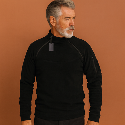 Windproof Tactical Fleece Sweater for Men | Rimo