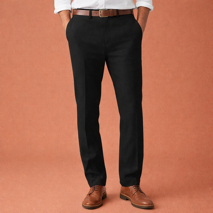 Modern men's trousers with zip and slim fit for men | Sander