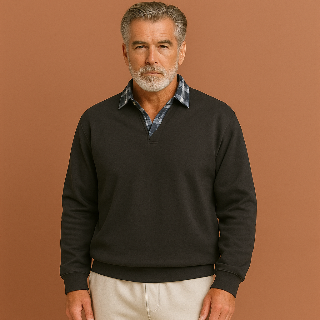 Lightweight men's sweater with breathable design for summer and spring | Lucian