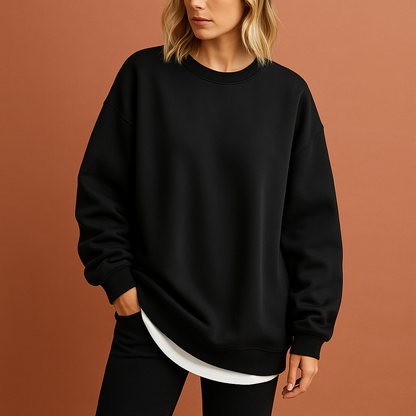 Long oversized sweater for women with a comfortable fit | Renée
