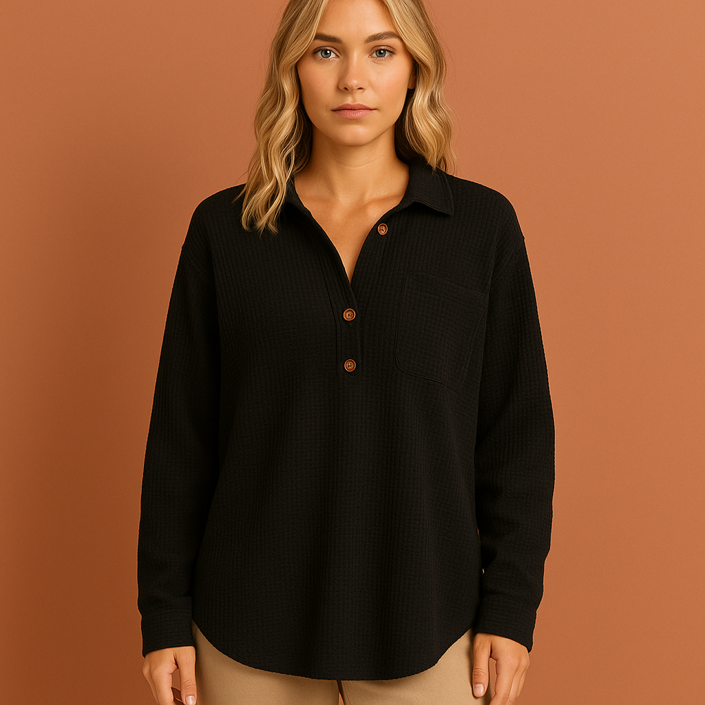 Oversized blouse with casual fit for women | Matilda