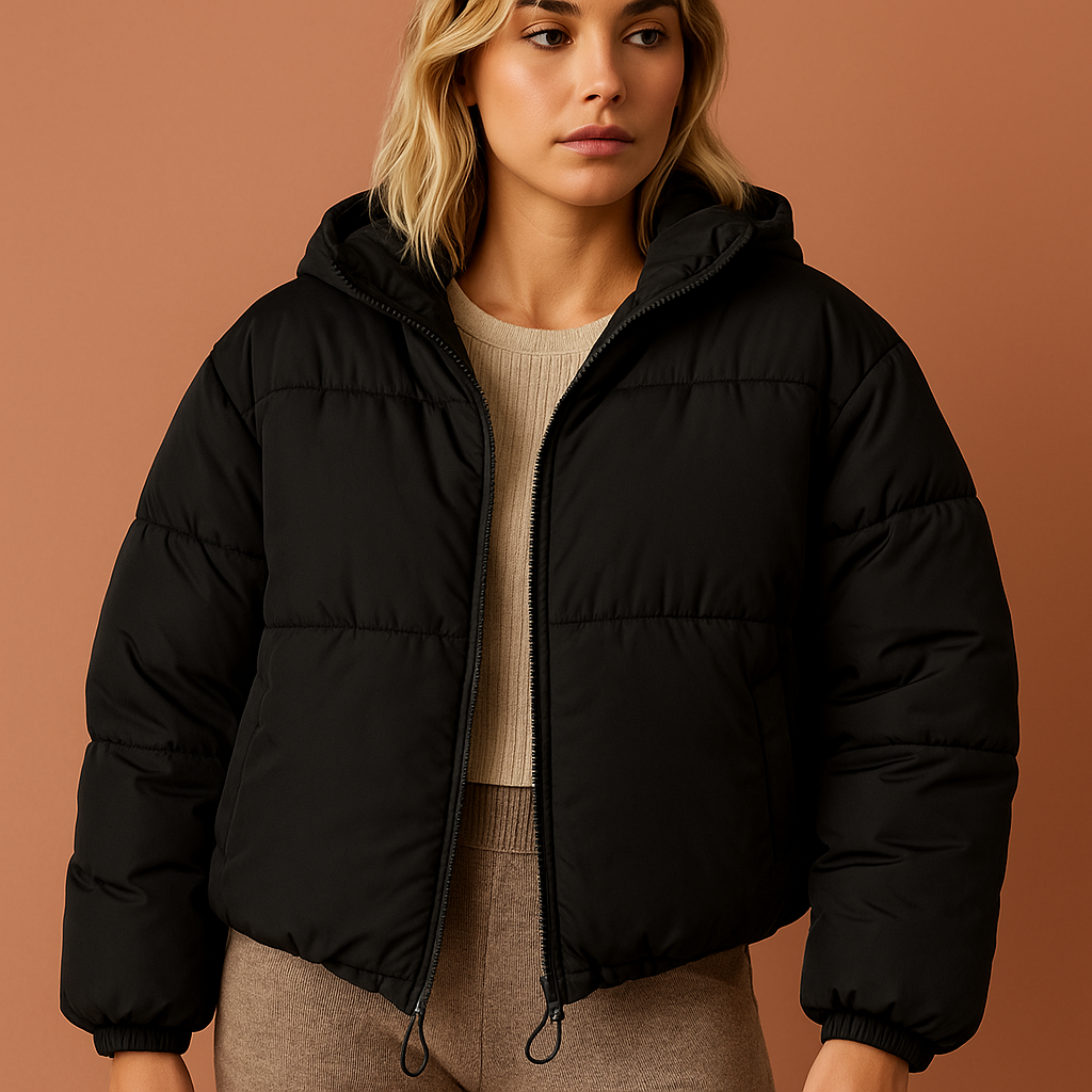 Stylish oversized quilted jacket for women | Lova
