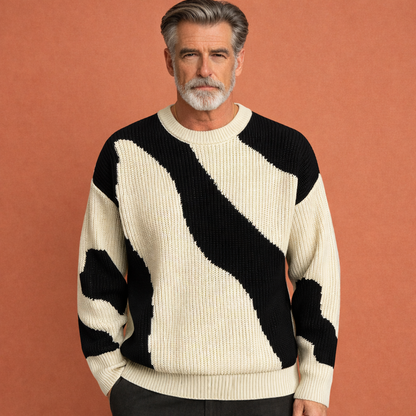 Comfortable pullover for men with a timeless look | Niels