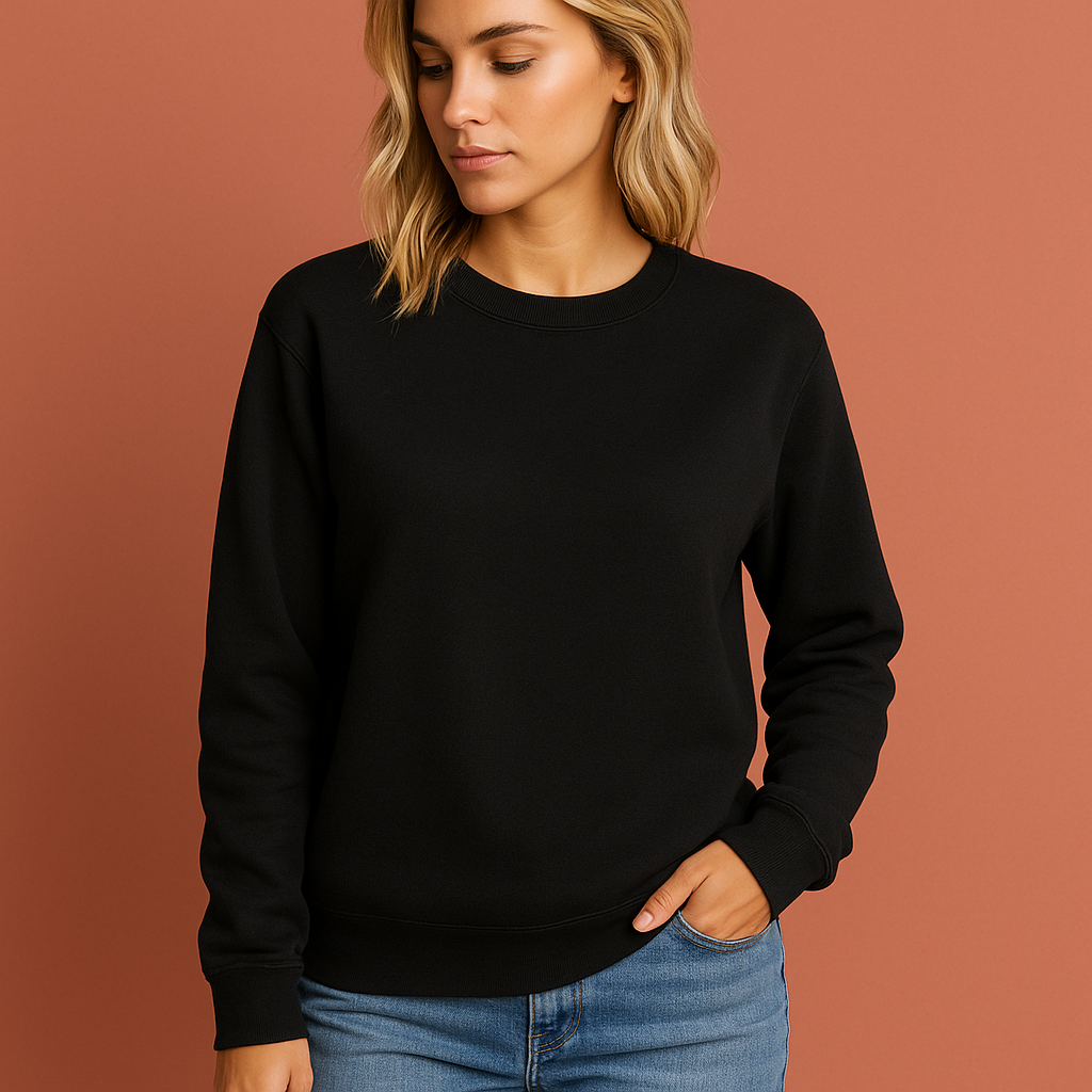 Comfortable round neck sweater for women | Sanday