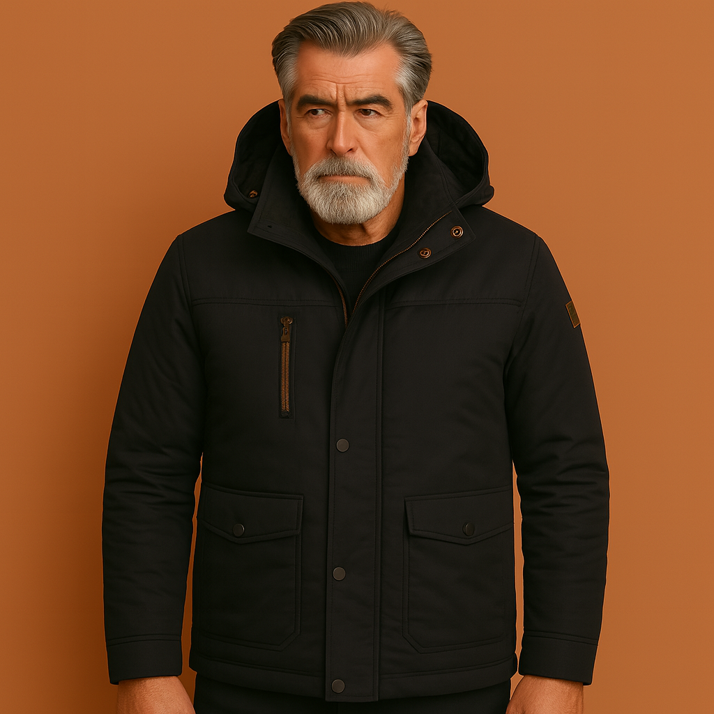 Warm winter parka for men | Roderick
