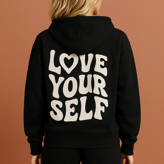 Streetwear winter hoodie with statement design for women | Lotte
